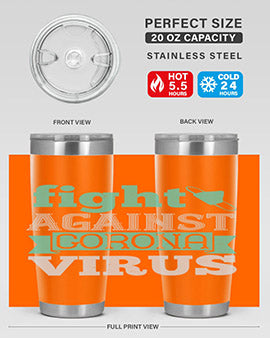 fight against corona virus Style 40#- corona virus- Cotton Tank