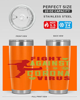 fight against corona virus Style 41#- corona virus- Cotton Tank