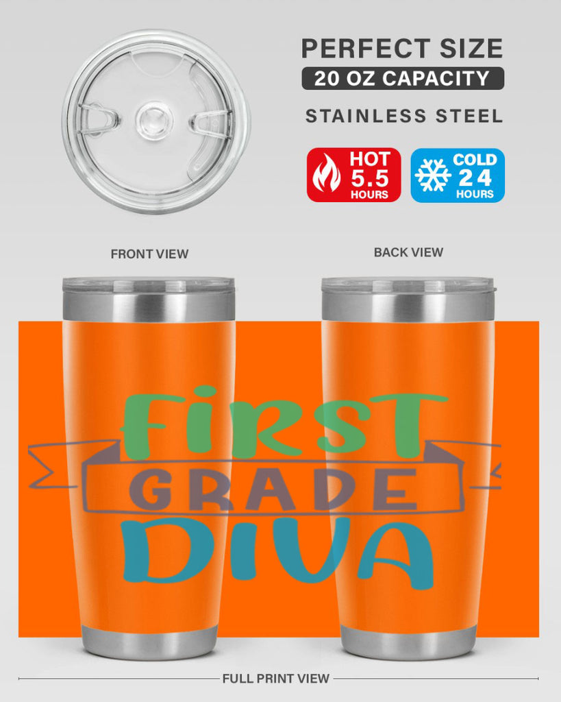 first grade divaa 22#- 1st grade- Tumbler