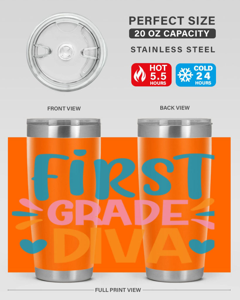 first grade divaaa 21#- 1st grade- Tumbler