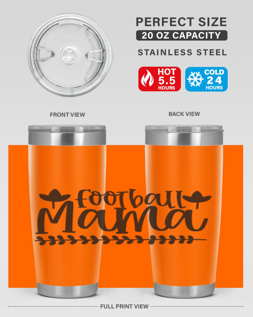 football mama 409#- mom- Tumbler