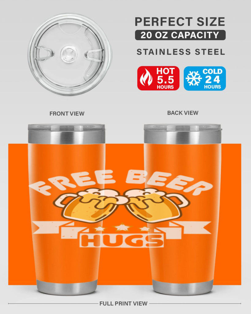 free beer hugs 88#- beer- Tumbler