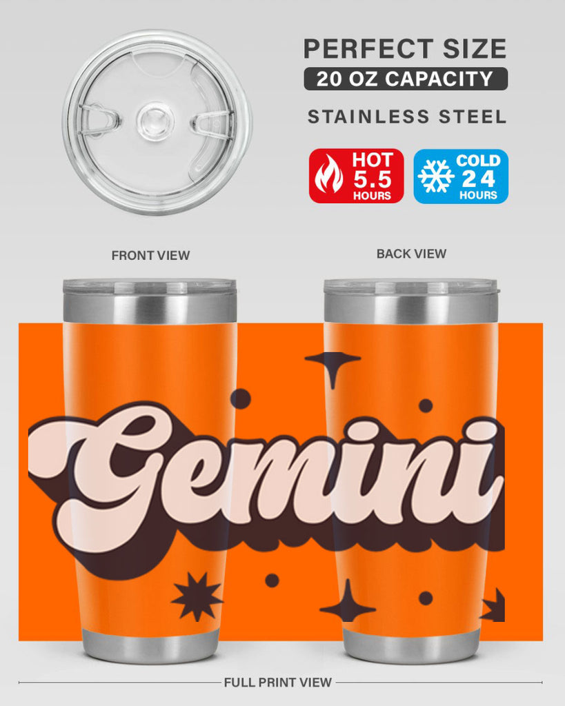 gemini 240#- zodiac- Tumbler