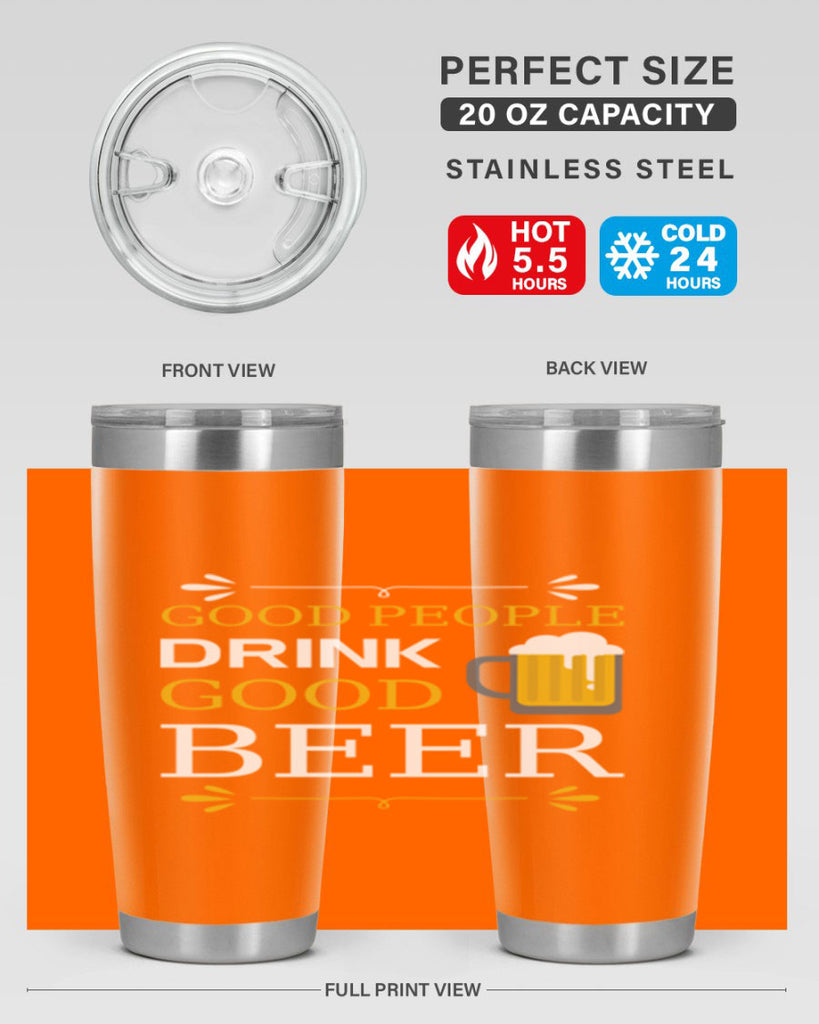 good people drink 87#- beer- Tumbler