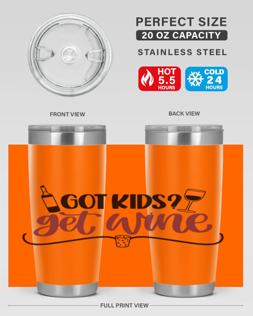 got kids get wine 53#- wine- Tumbler