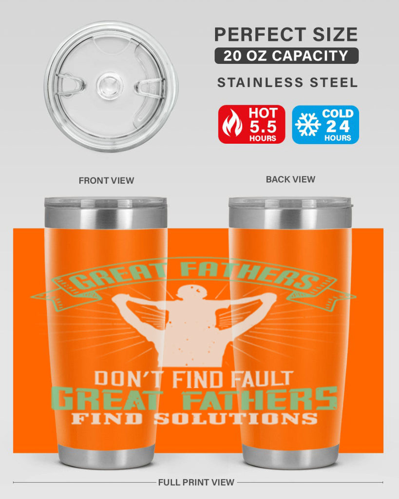 great fathers don’t find fault 218#- fathers day- Tumbler