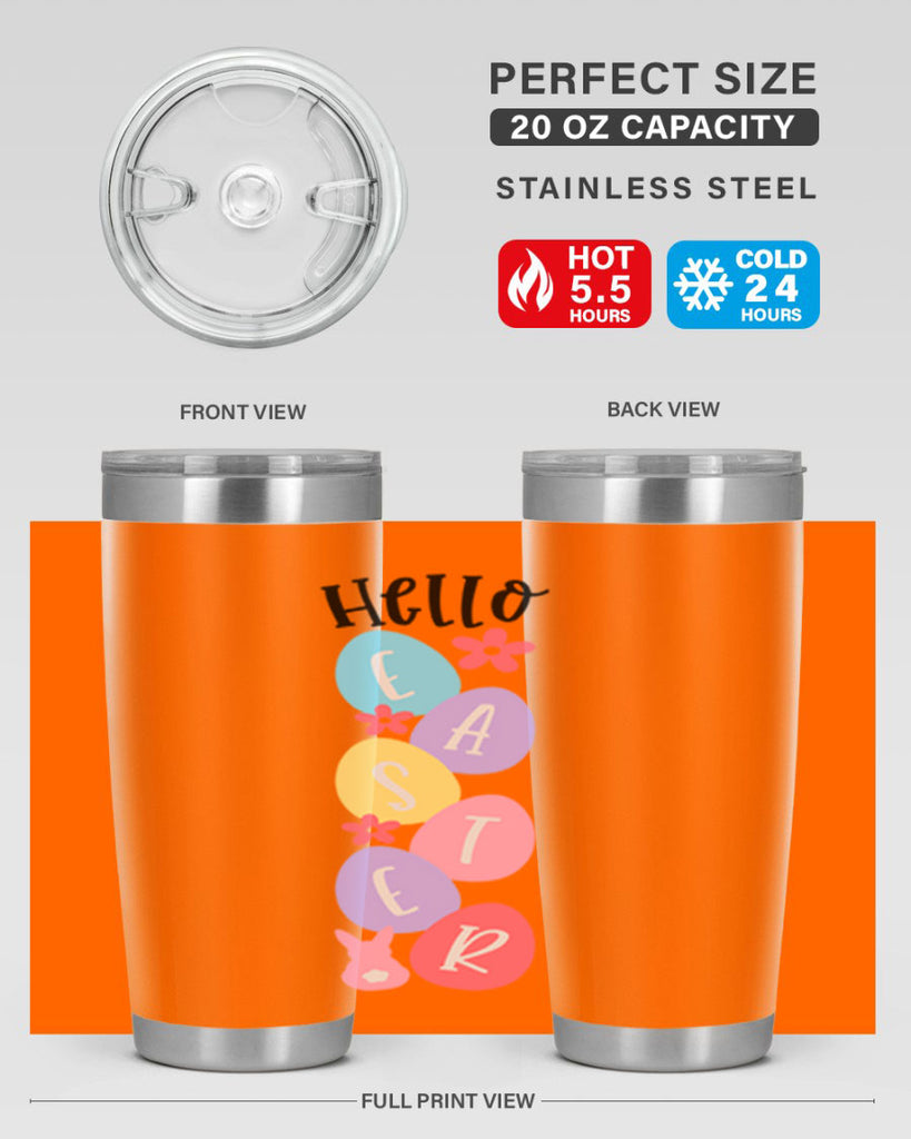 hello easter 32#- easter- Tumbler