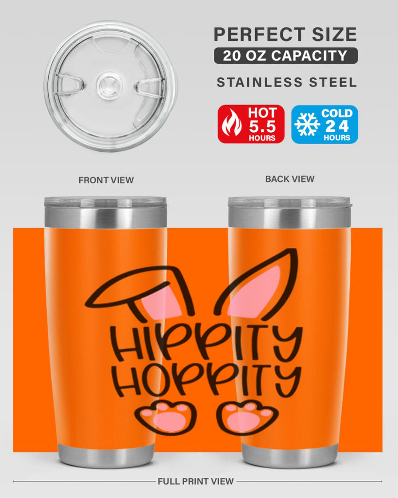 hippity hoppity 28#- easter- Tumbler