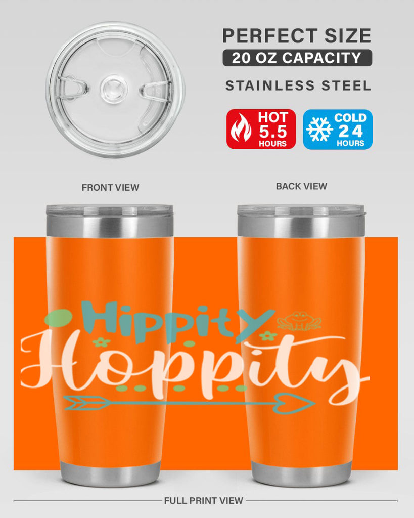 hippity hoppity 75#- easter- Tumbler