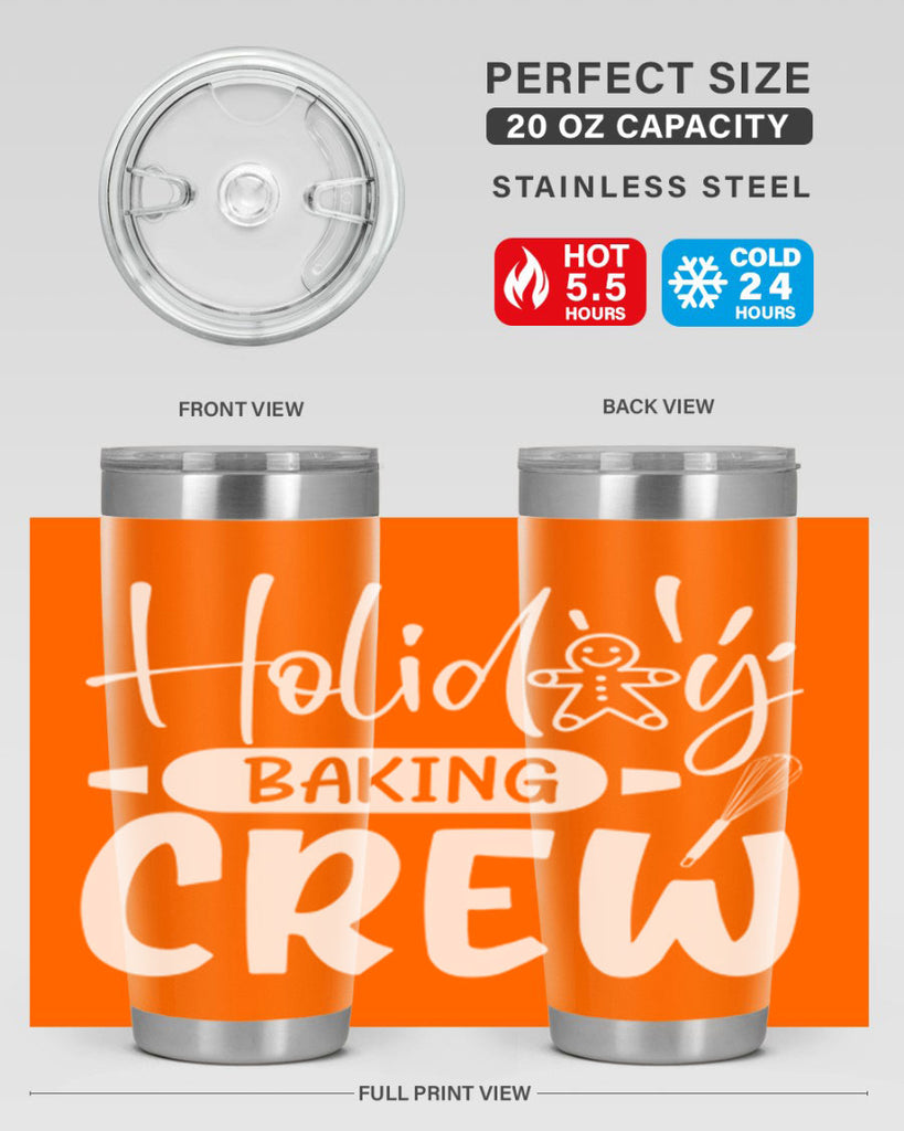 holiday baking crew 34#- kitchen- Tumbler