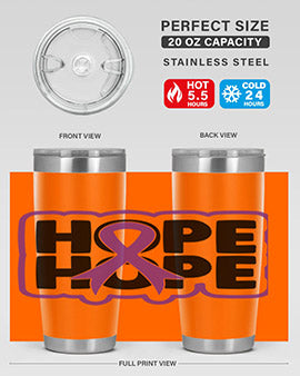 hope 165#- alzheimers- Tumbler