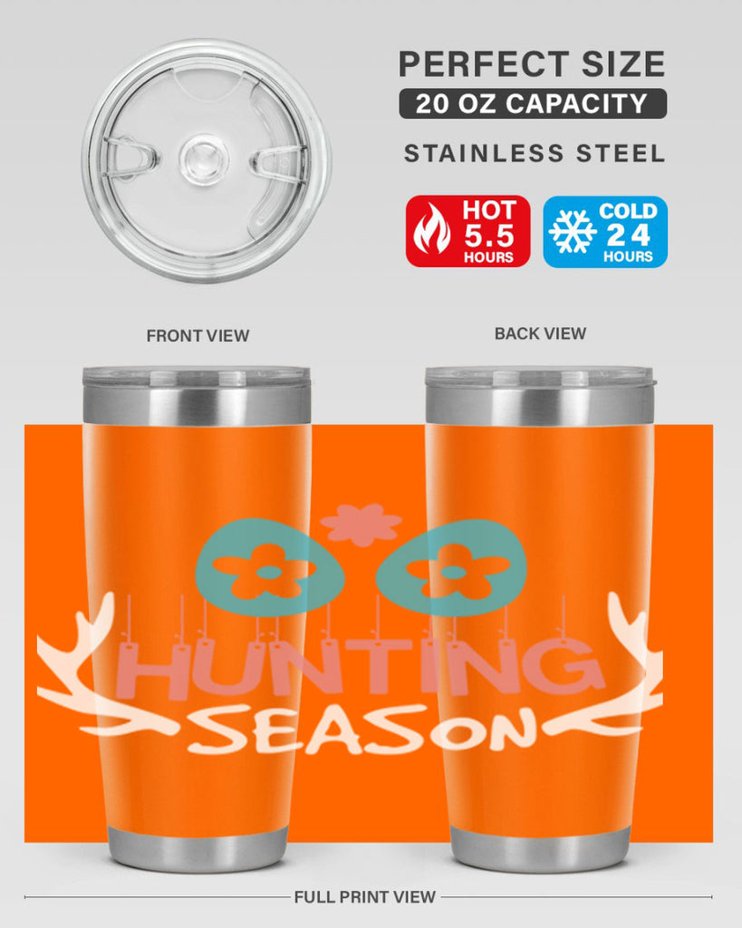 hunting season 74#- easter- Tumbler