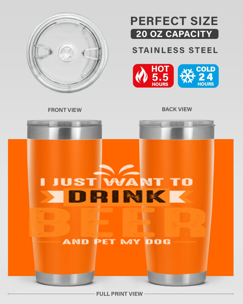 i just want drink beer 151#- beer- Tumbler