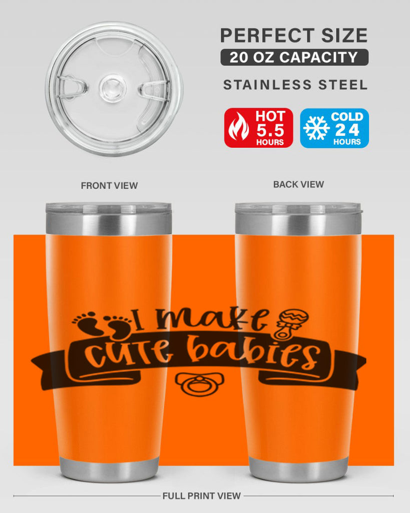 i make cute babies 38#- fathers day- Tumbler