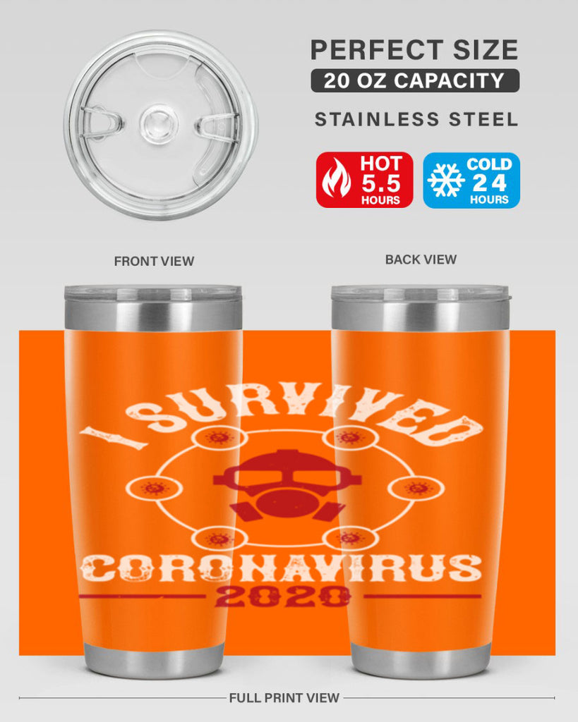 i survived coronavirus Style 32#- corona virus- Cotton Tank