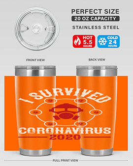 i survived coronavirus Style 32#- corona virus- Cotton Tank