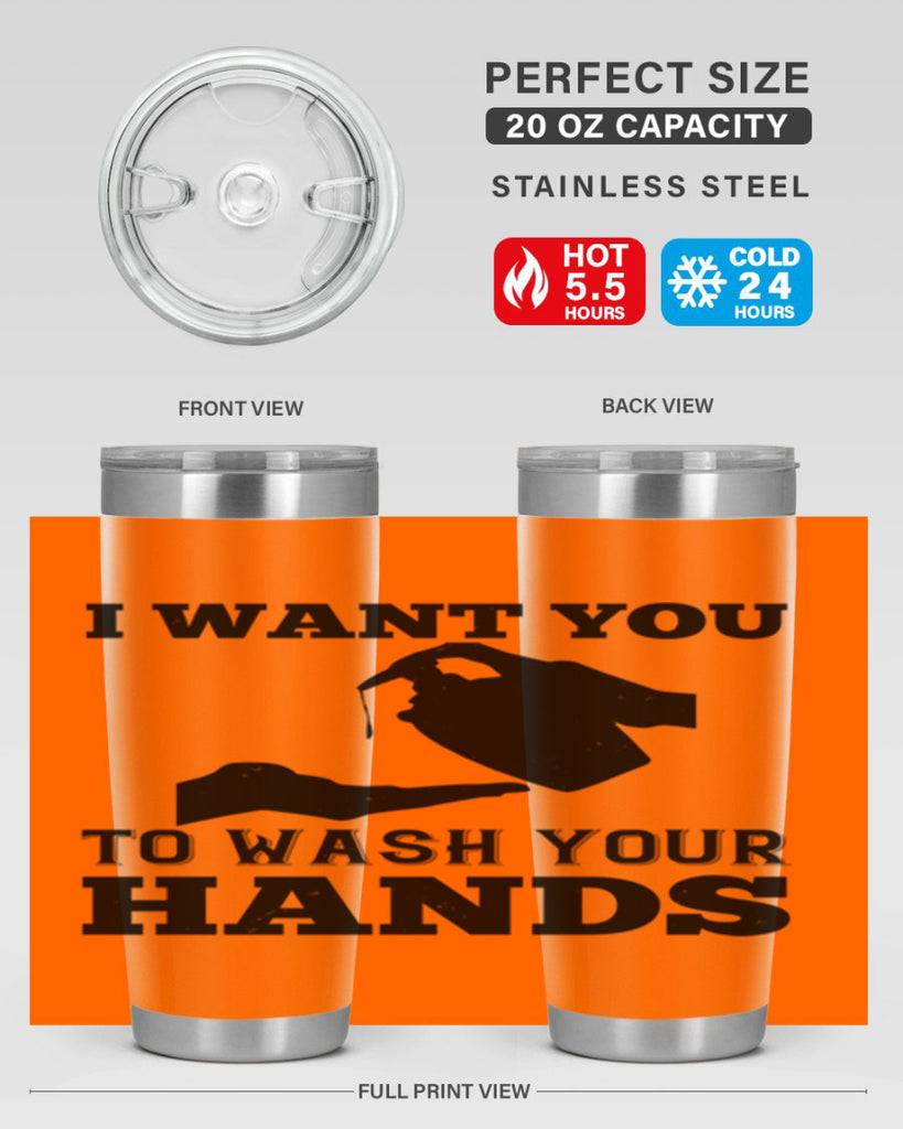 i want you to wash your hands Style 31#- corona virus- Cotton Tank