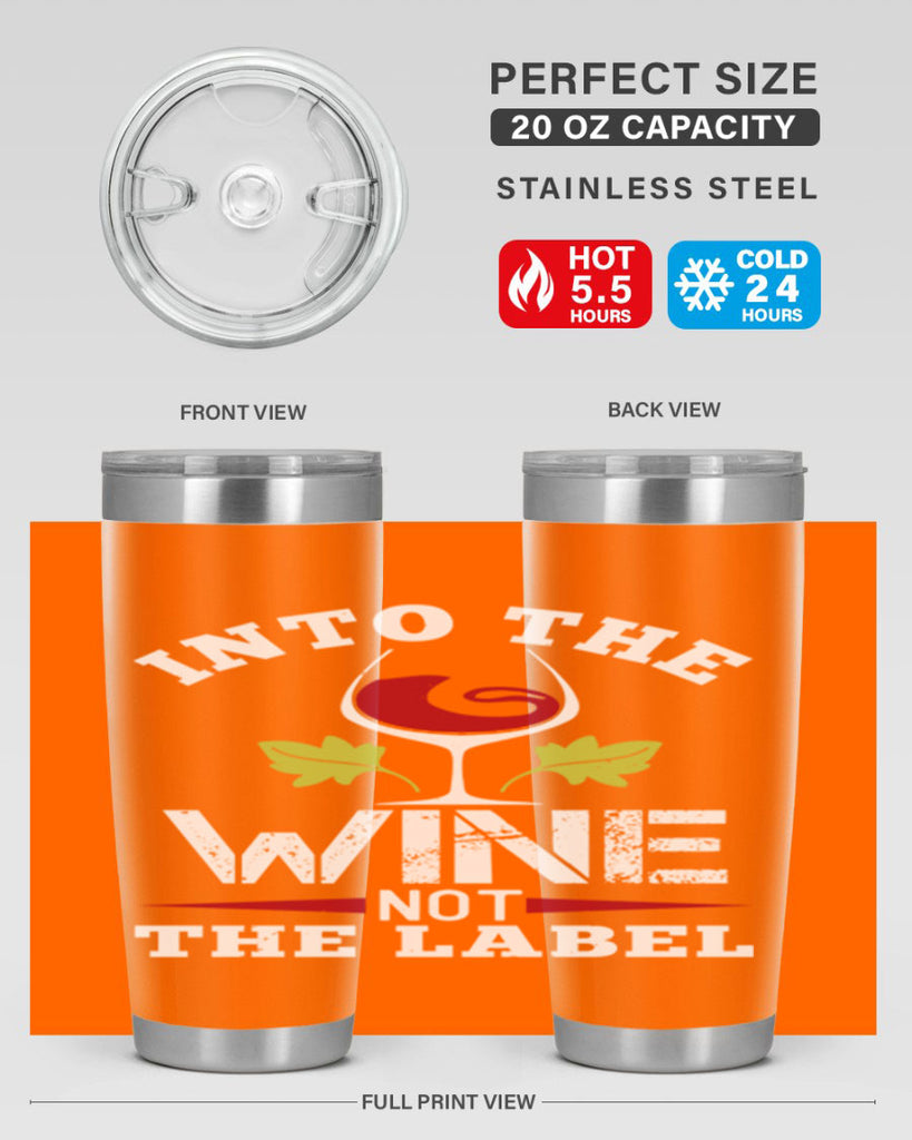 into the wine not the label 132#- wine- Tumbler