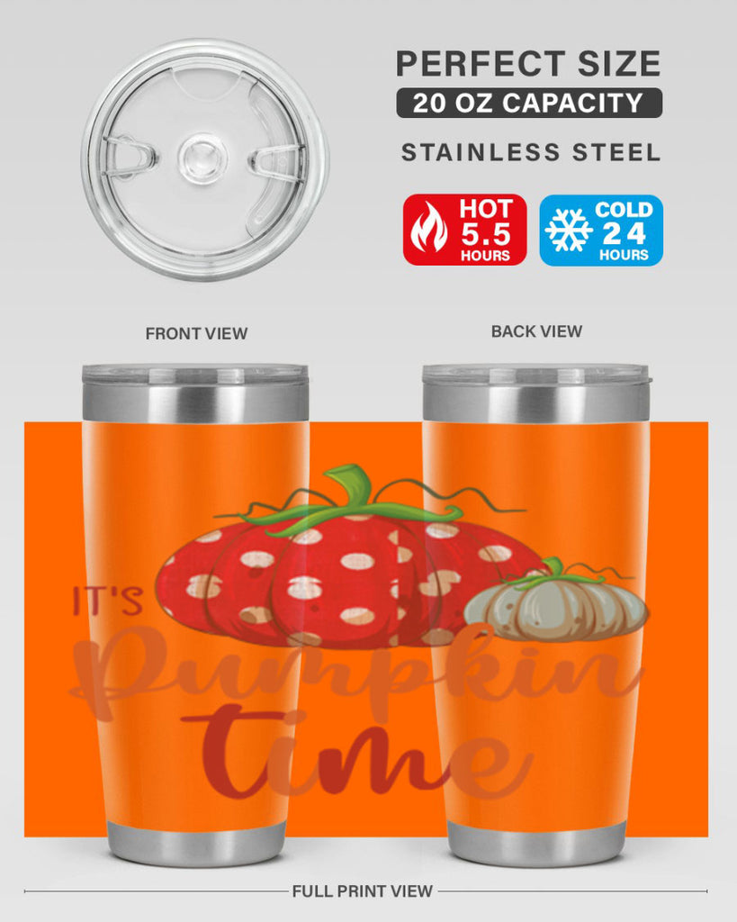 it s pumpkin time 368#- fall- Tumbler