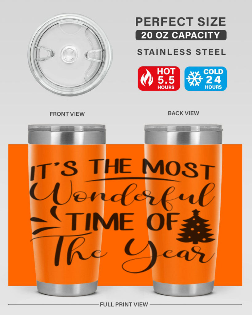 it s the most wonderful time of the year 370#- fall- Tumbler
