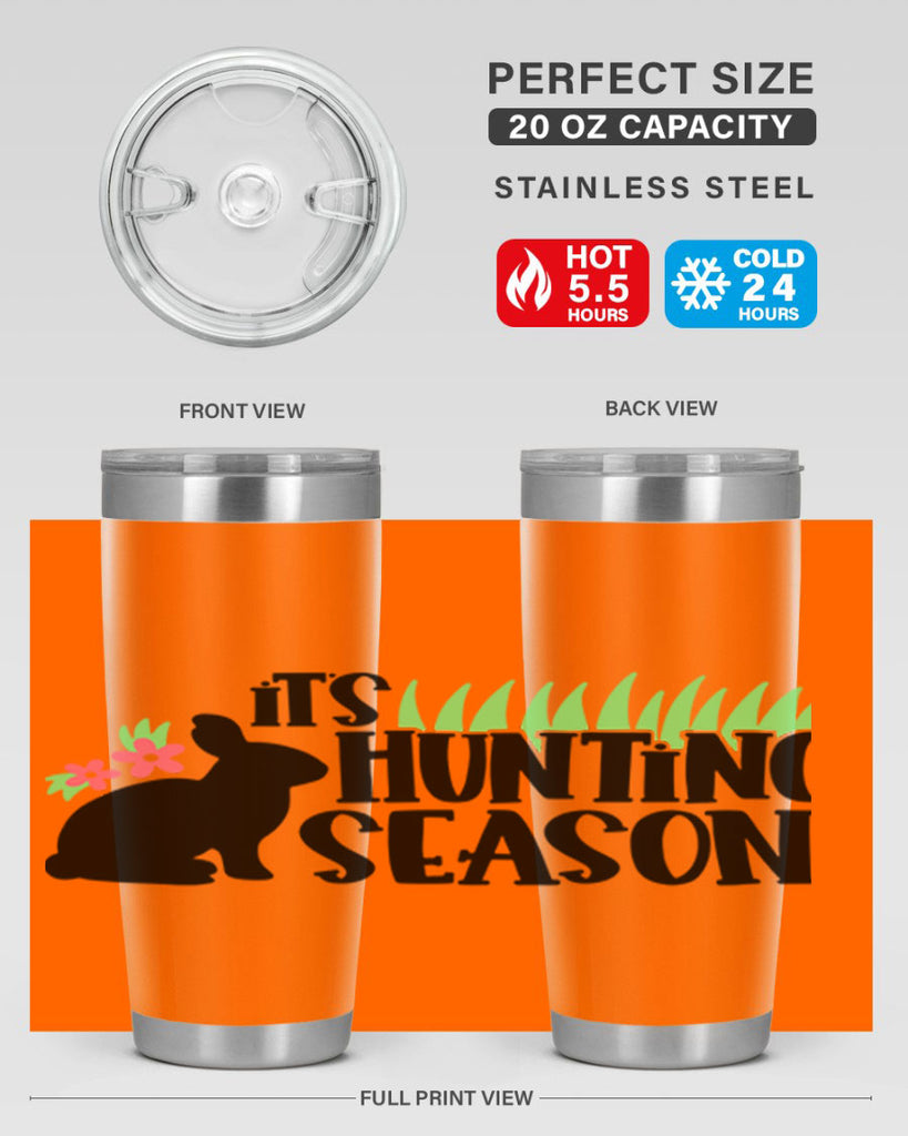 its hunting season 19#- easter- Tumbler