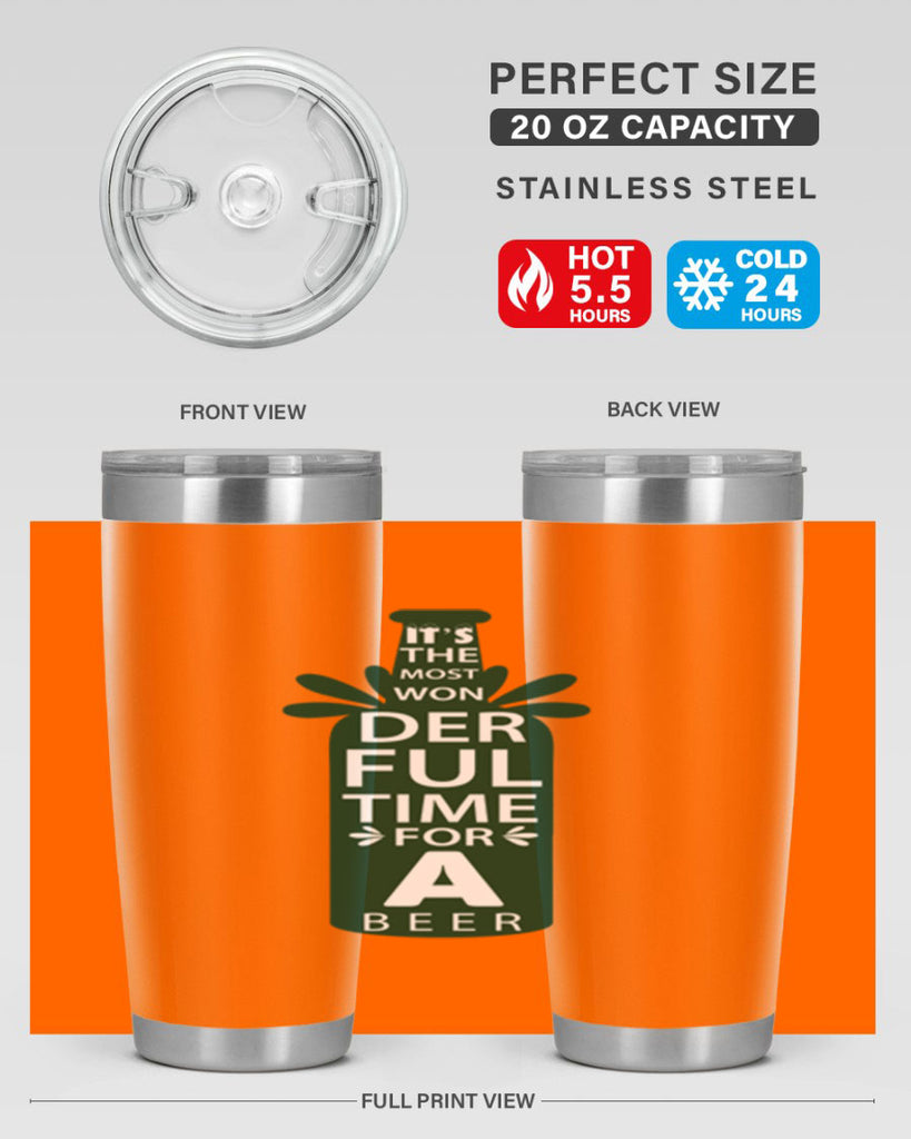 its the most wonderful 66#- beer- Tumbler