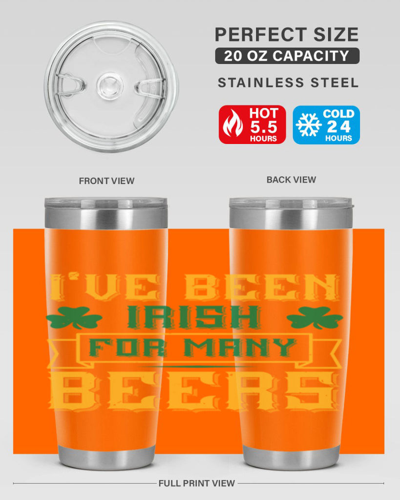 ive been irish for many beers 70#- beer- Tumbler