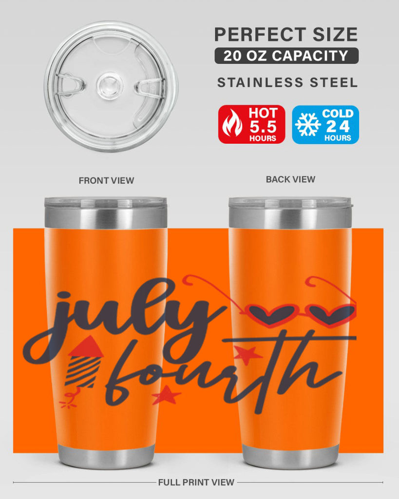 july fourth Style 70#- Fourt Of July- Tumbler