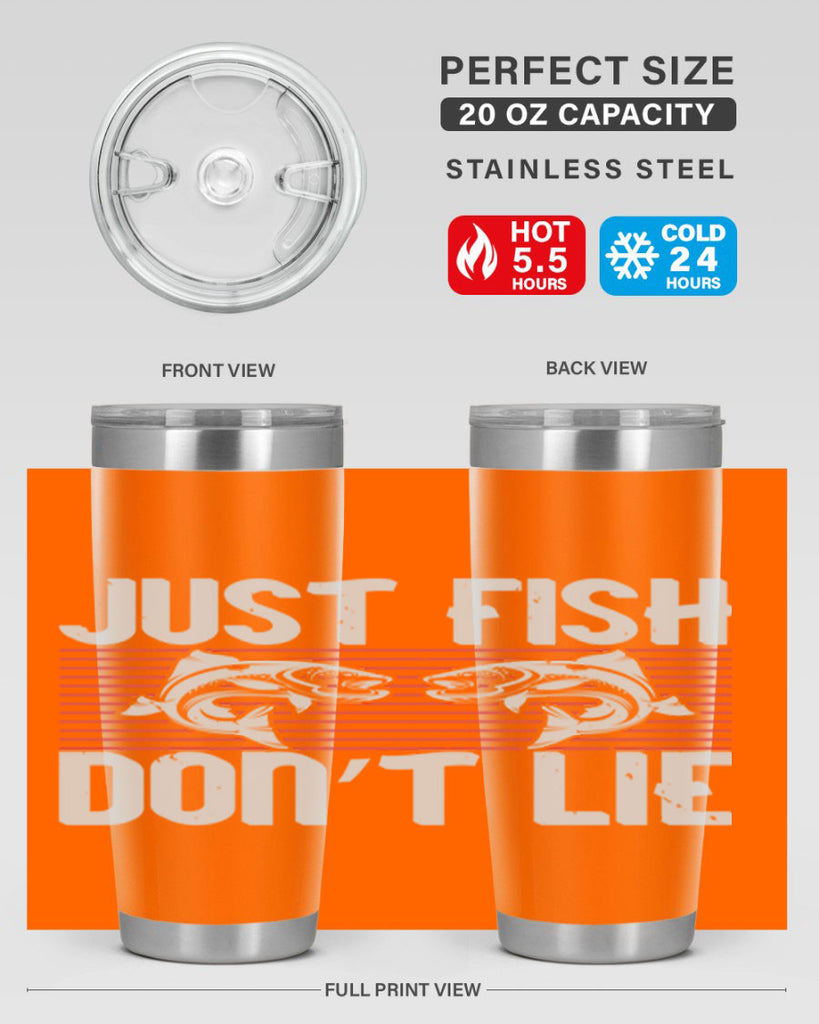 just fish don’t lie 249#- fishing- Tumbler