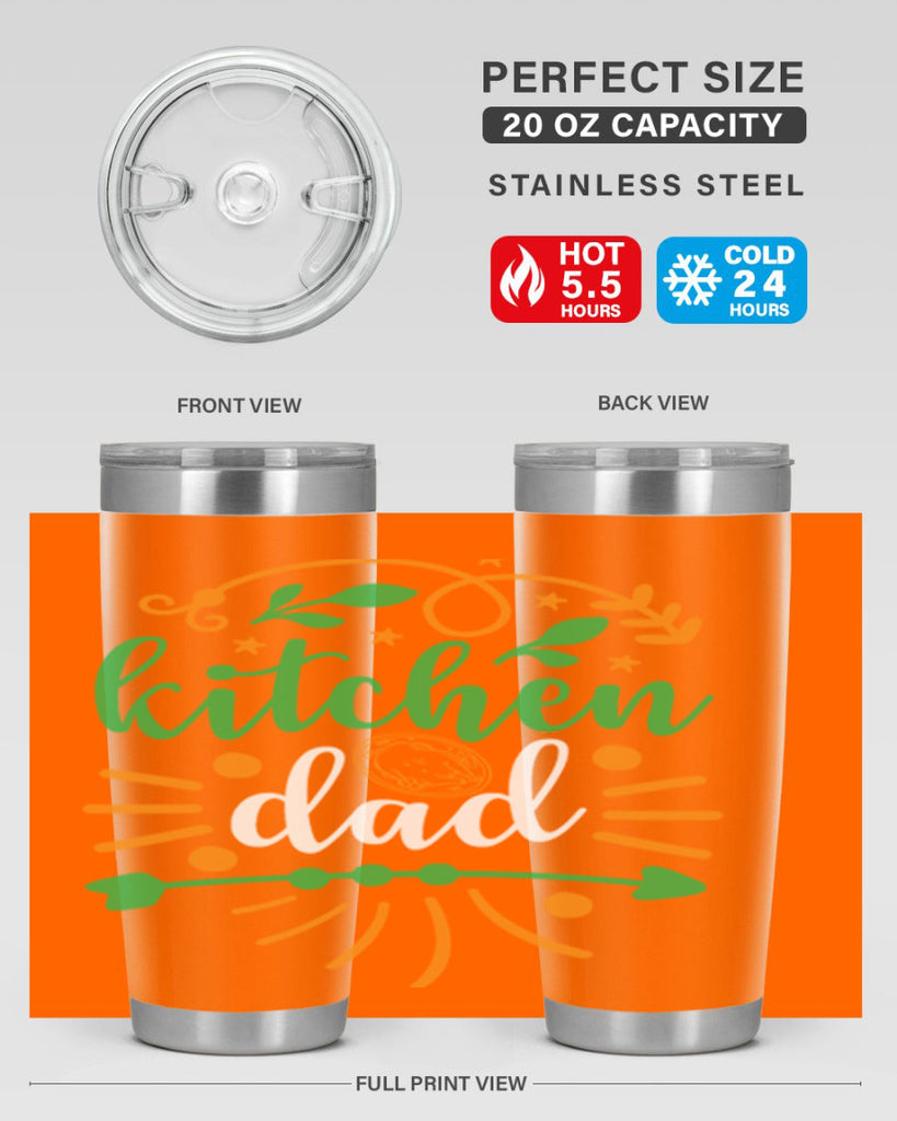 kitchen dad 85#- fathers day- Tumbler