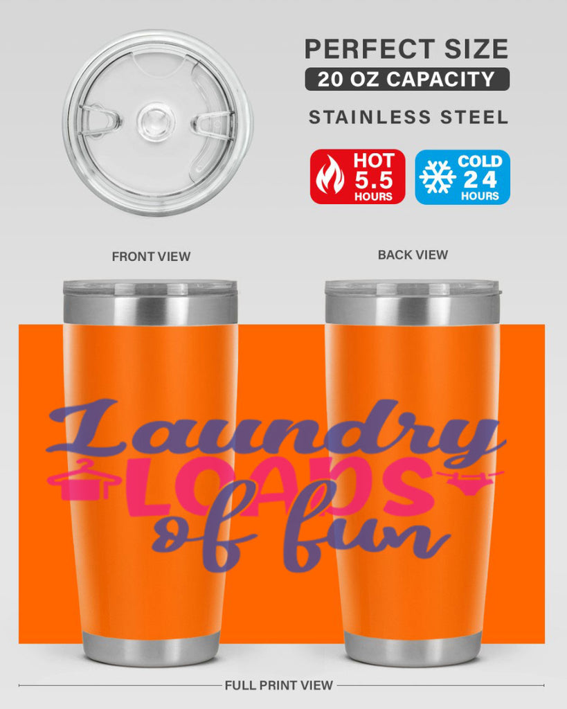 laundry loads of fun 8#- laundry- Tumbler