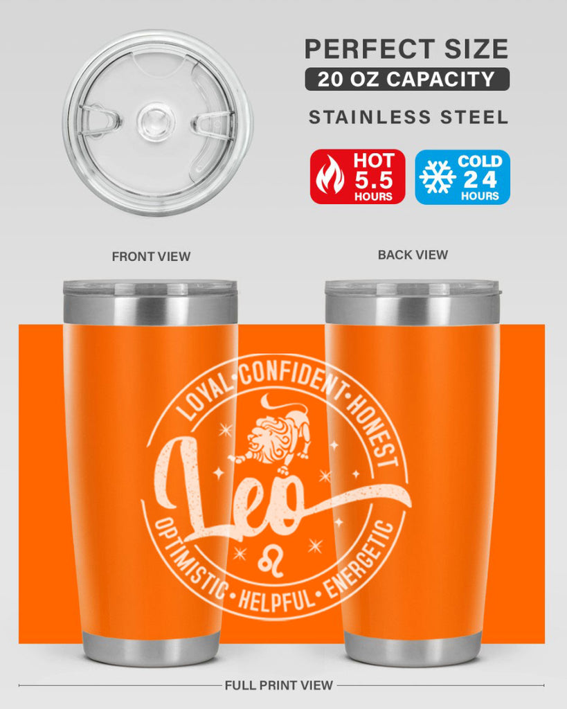 leo 286#- zodiac- Tumbler