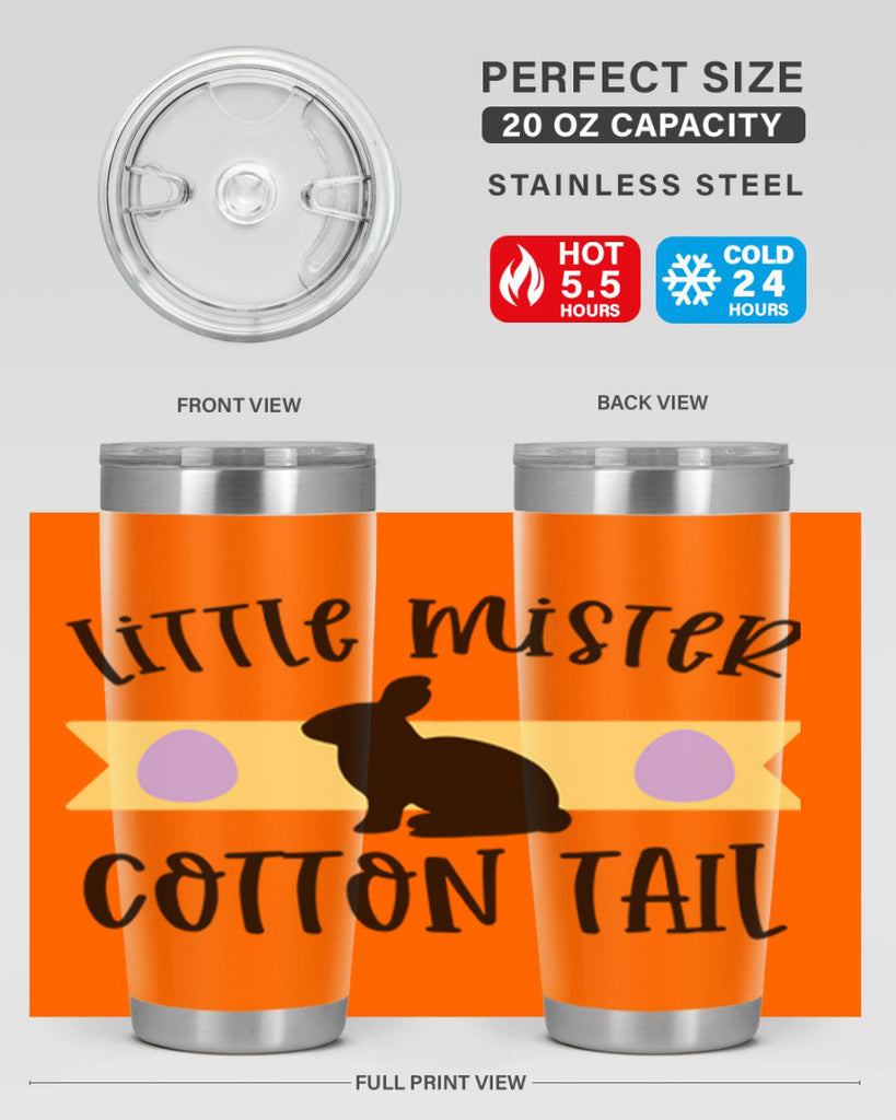 little mister cotton tail 16#- easter- Tumbler