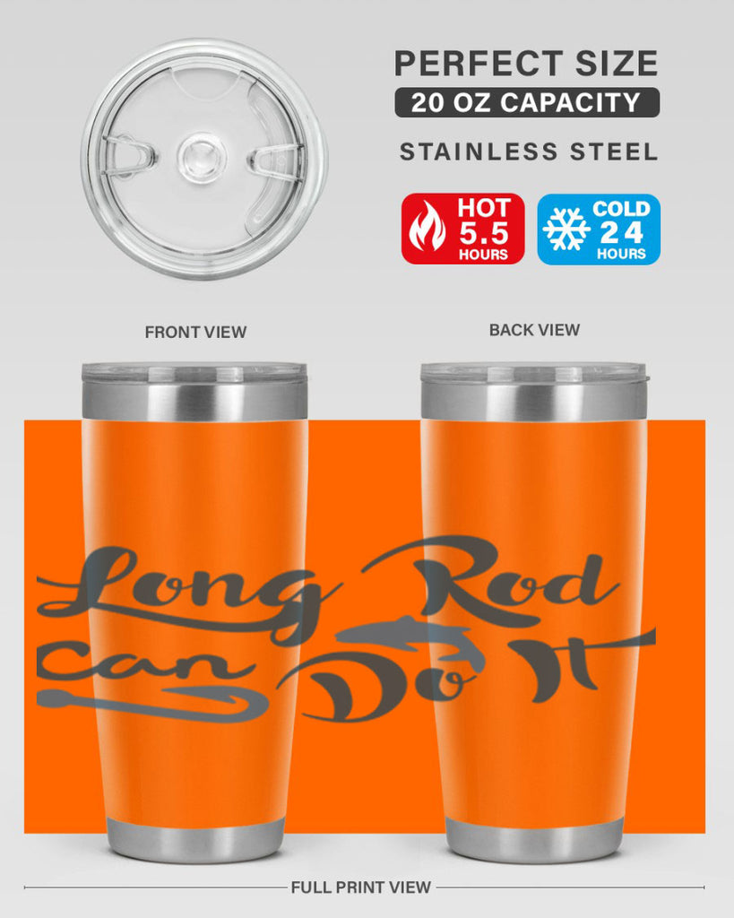 long rod can 60#- fishing- Tumbler