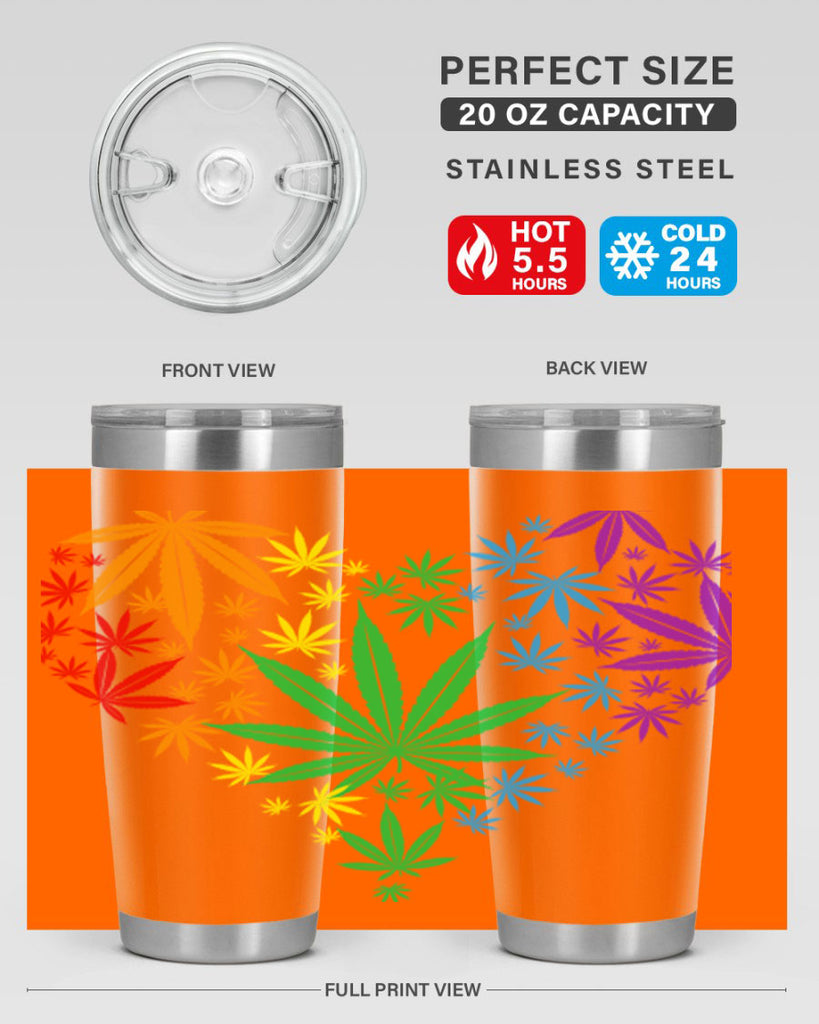 marijuana heart 200#- marijuana- Tumbler