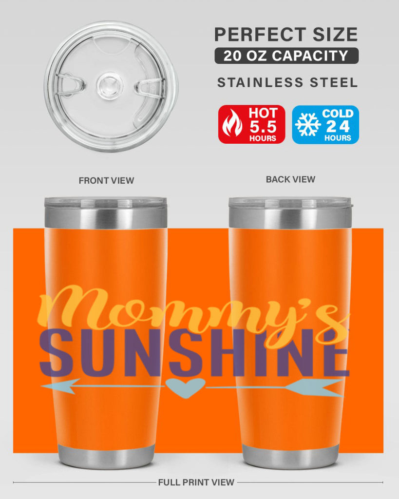 mommys sunshine 424#- mom- Tumbler