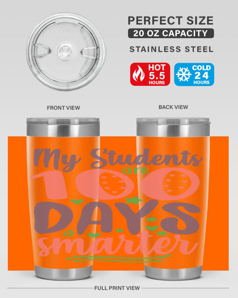 my student are 100 days 14#- 100 days of school- Tumbler