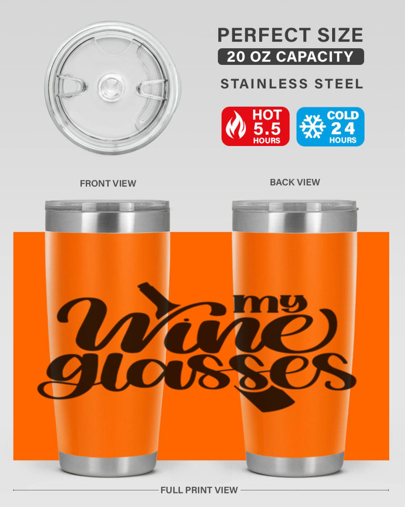 my wine glasses 35#- wine- Tumbler