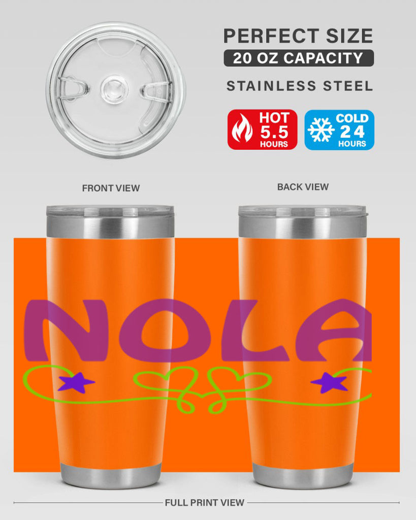 nola 5#- mardi gras- Tumbler