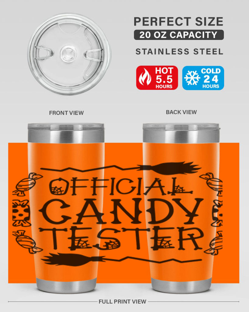 official candy tester 40#- halloween- Tumbler