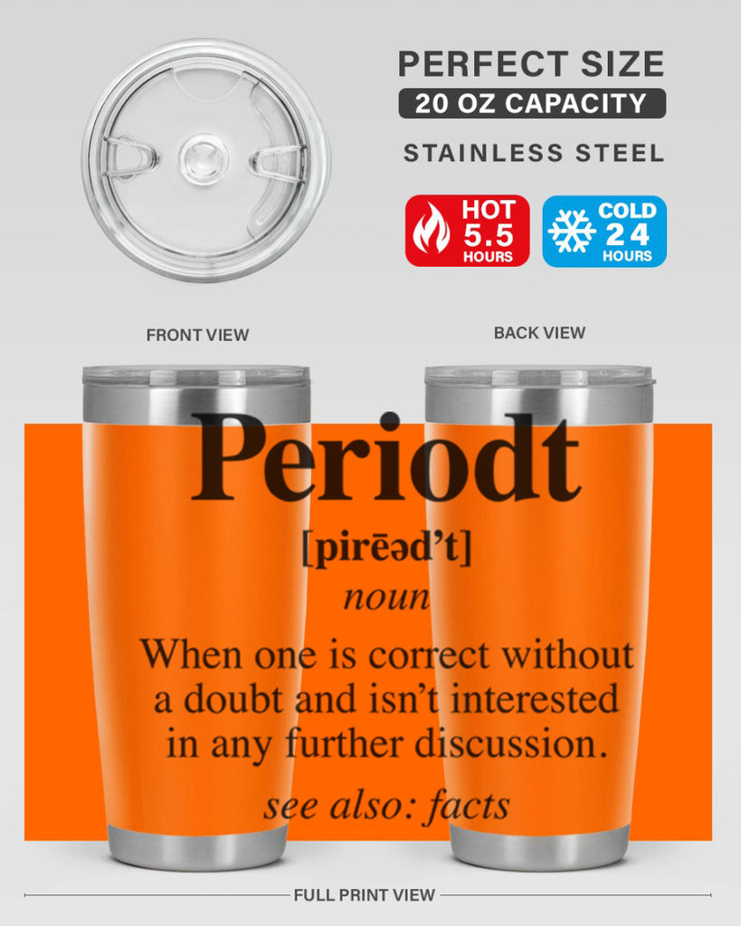 periodt definition 55#- black words phrases- Cotton Tank