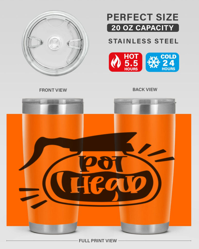 pot head 44#- coffee- Tumbler