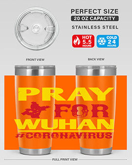 pray for wuhan coronavirus Style 27#- corona virus- Cotton Tank