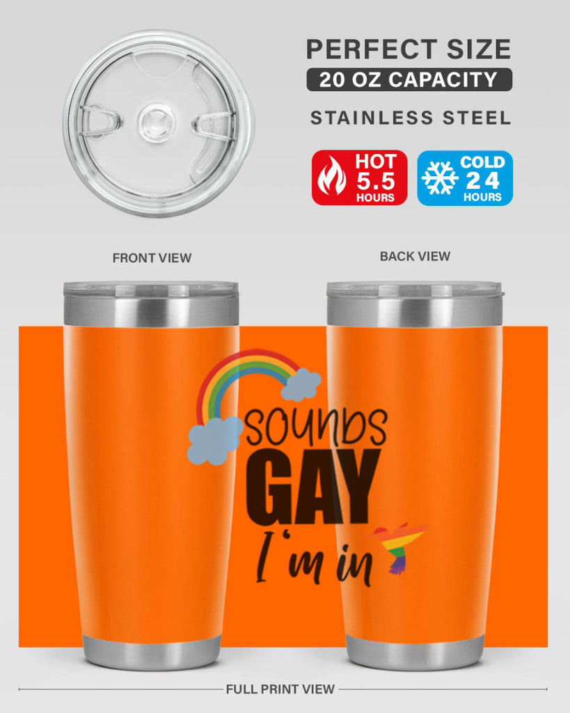 pride sound 45#- lgbt- Tumbler