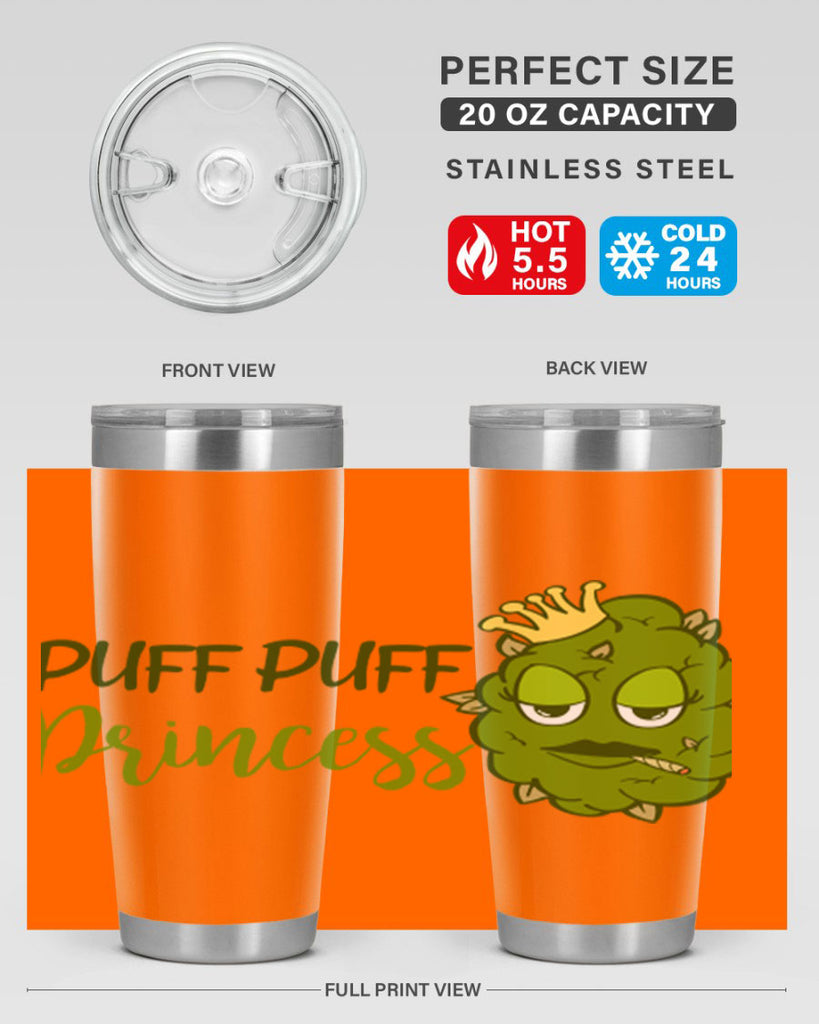 puff puff princess 220#- marijuana- Tumbler