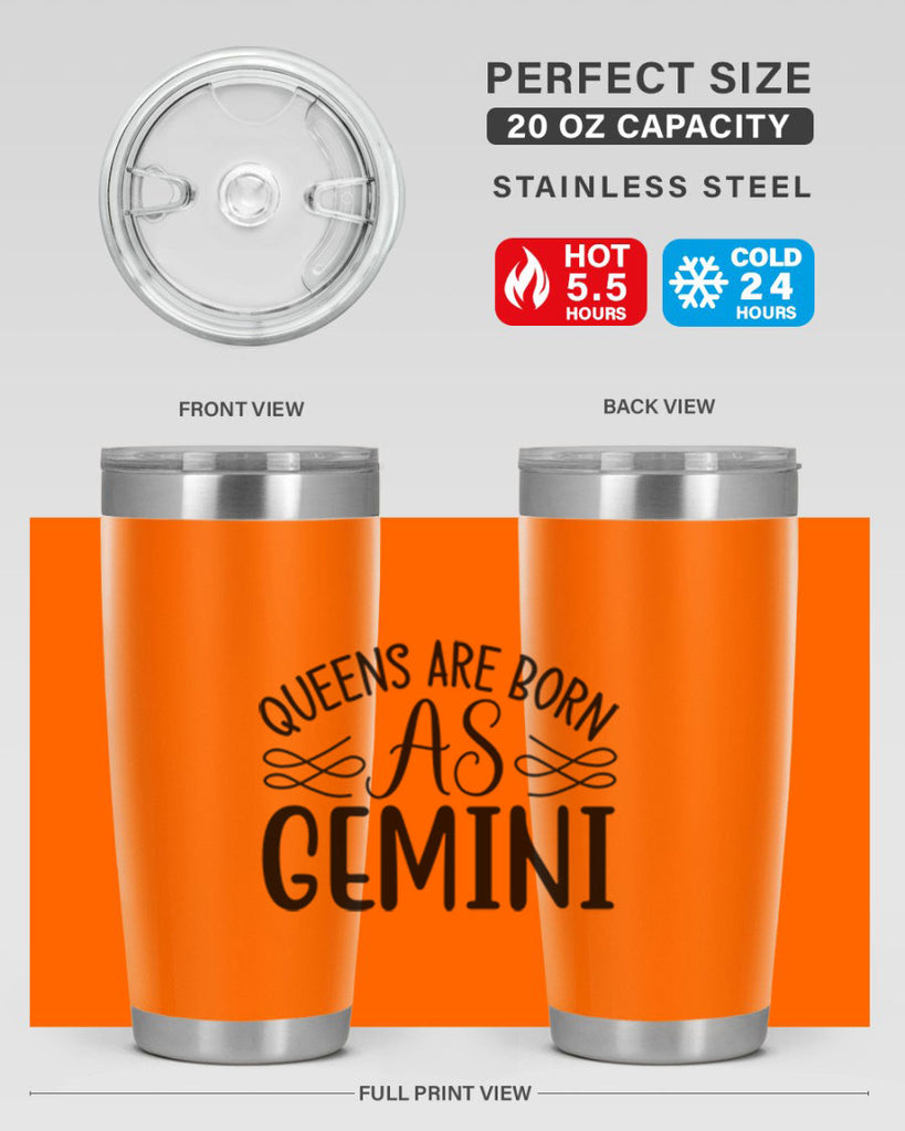 queens are born as gemini 392#- zodiac- Tumbler