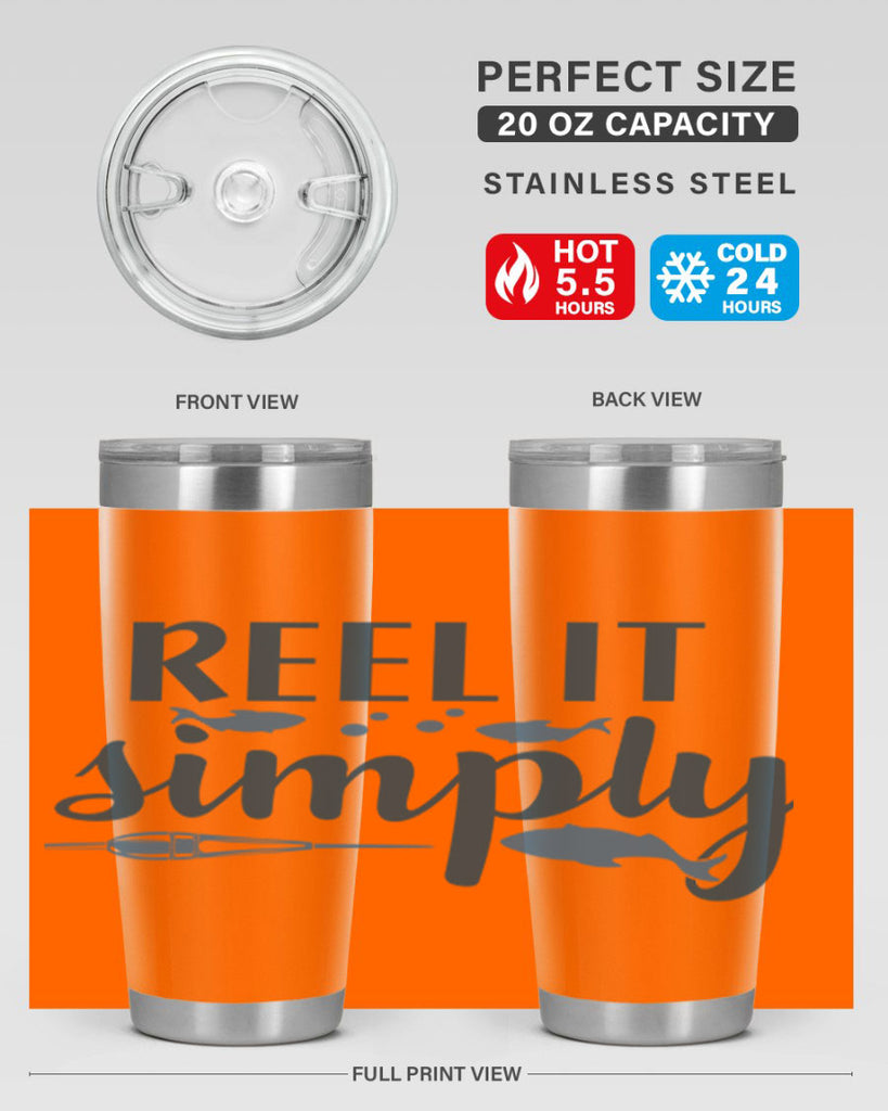 reel it 42#- fishing- Tumbler