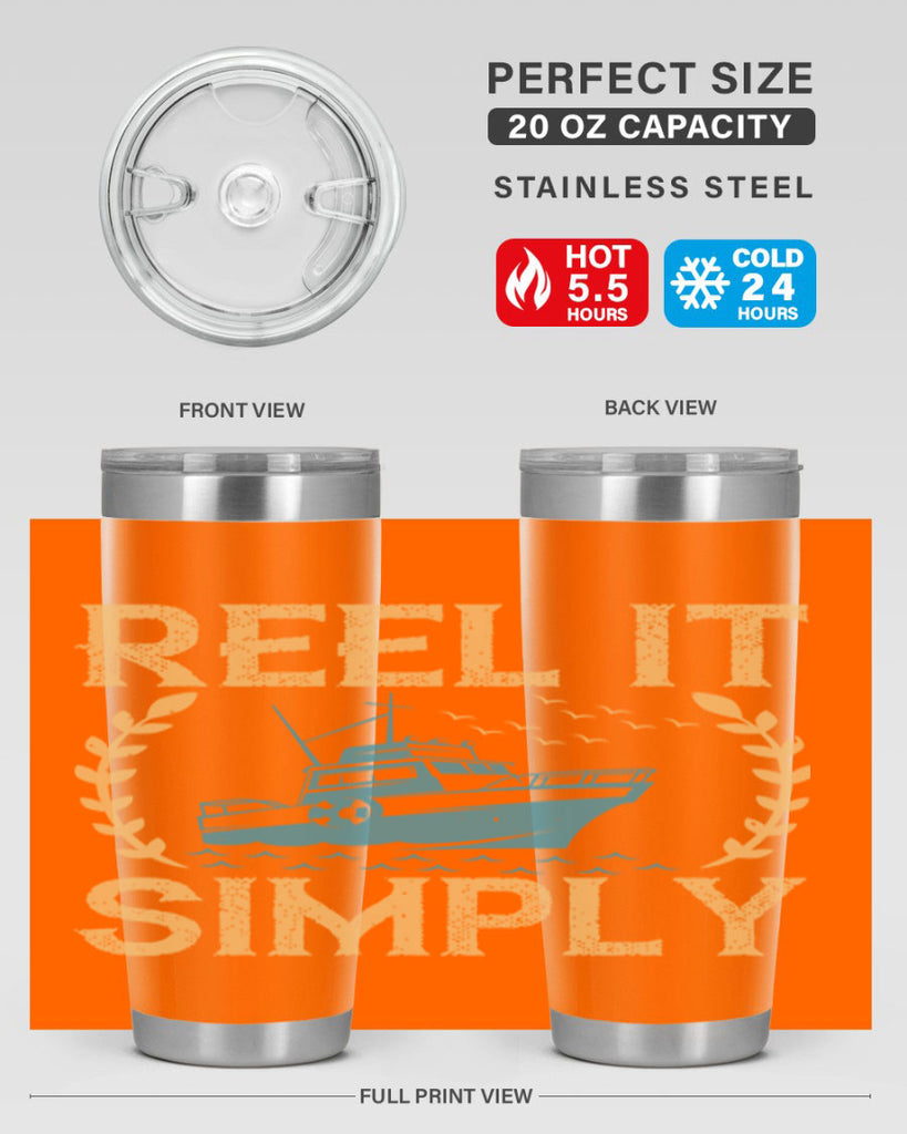 reel it simply 239#- fishing- Tumbler