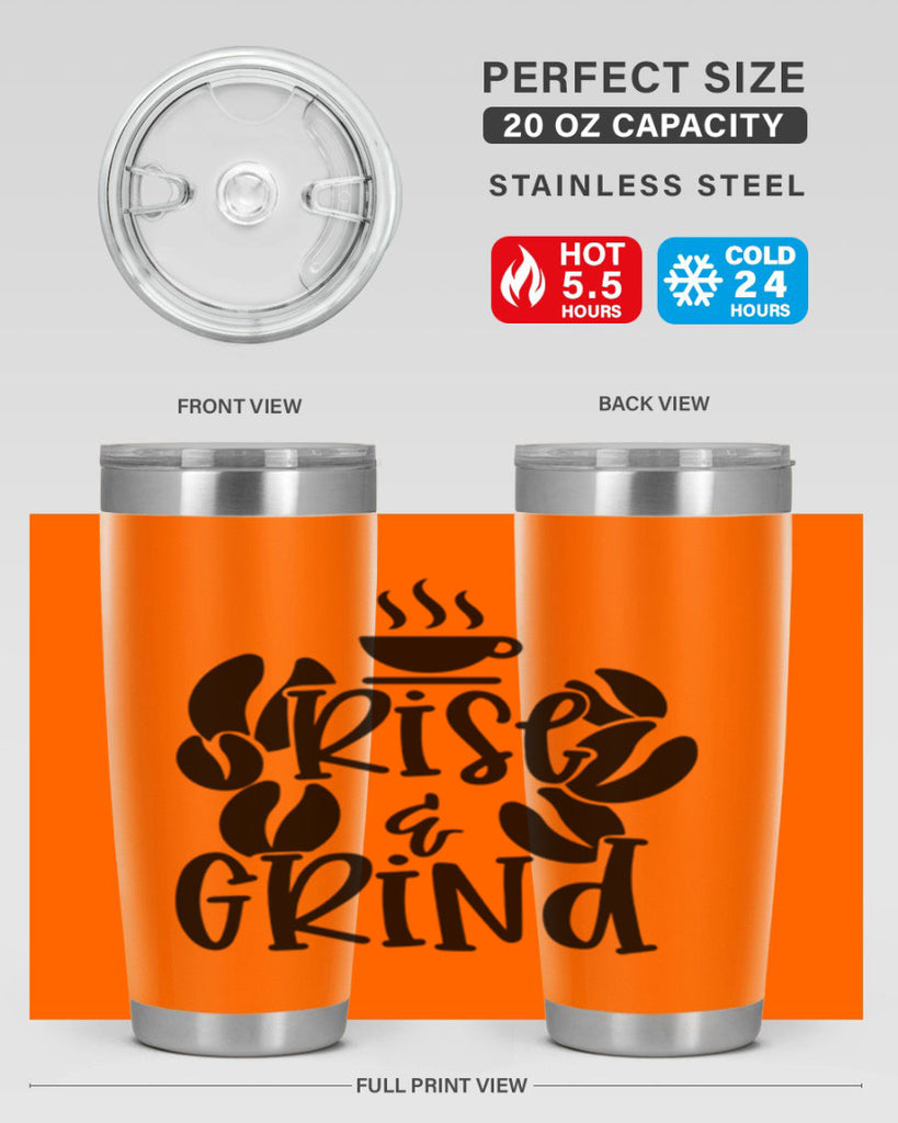 rise grind 31#- wine- Tumbler