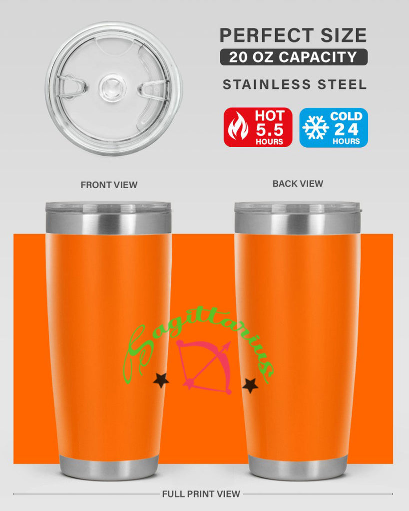 sagittarius 404#- zodiac- Tumbler